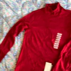 Red Turtleneck Sweater